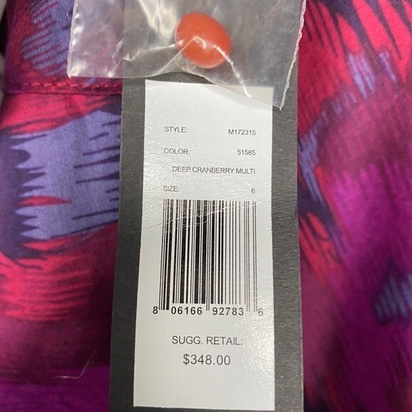 NWT Marc by Marc Jacobs Berry Pan Collar Dress Twee Size 6 - Picture 7 of 7